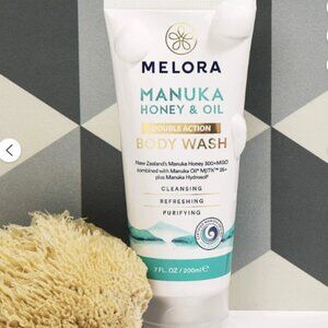 NEW Melora 7 oz Double Action Manuka Honey & Oil Body Wash New Zealand